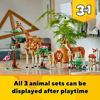 LEGO Creator 3 in 1 Wild Safari Animals