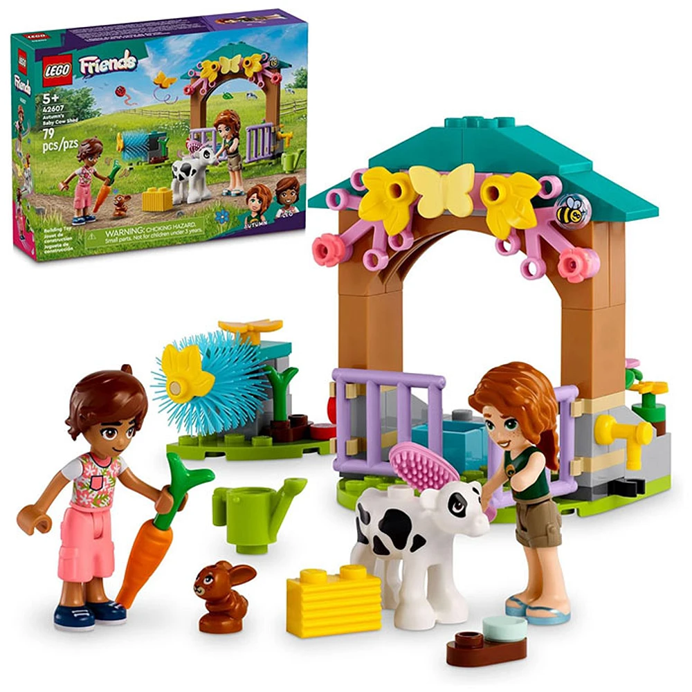 LEGO Friends Autumn s Baby Cow Shed Farm Animal Toy Playset with 2 Mini Dolls