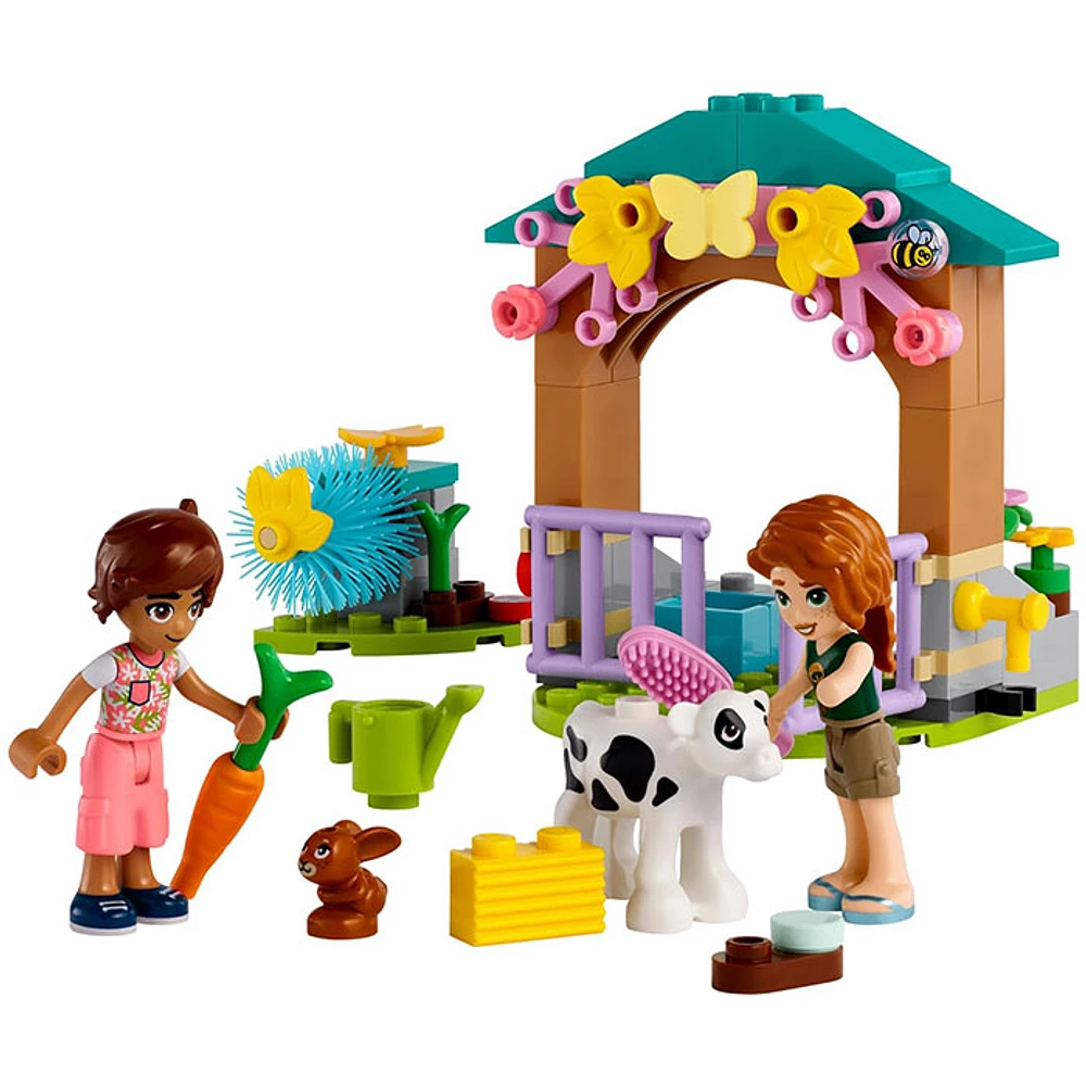 LEGO Friends Autumn s Baby Cow Shed Farm Animal Toy Playset with 2 Mini Dolls