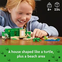 LEGO Minecraft The Turtle Beach House Construction Toy