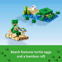 LEGO Minecraft The Turtle Beach House Construction Toy