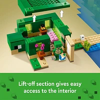 LEGO Minecraft The Turtle Beach House Construction Toy