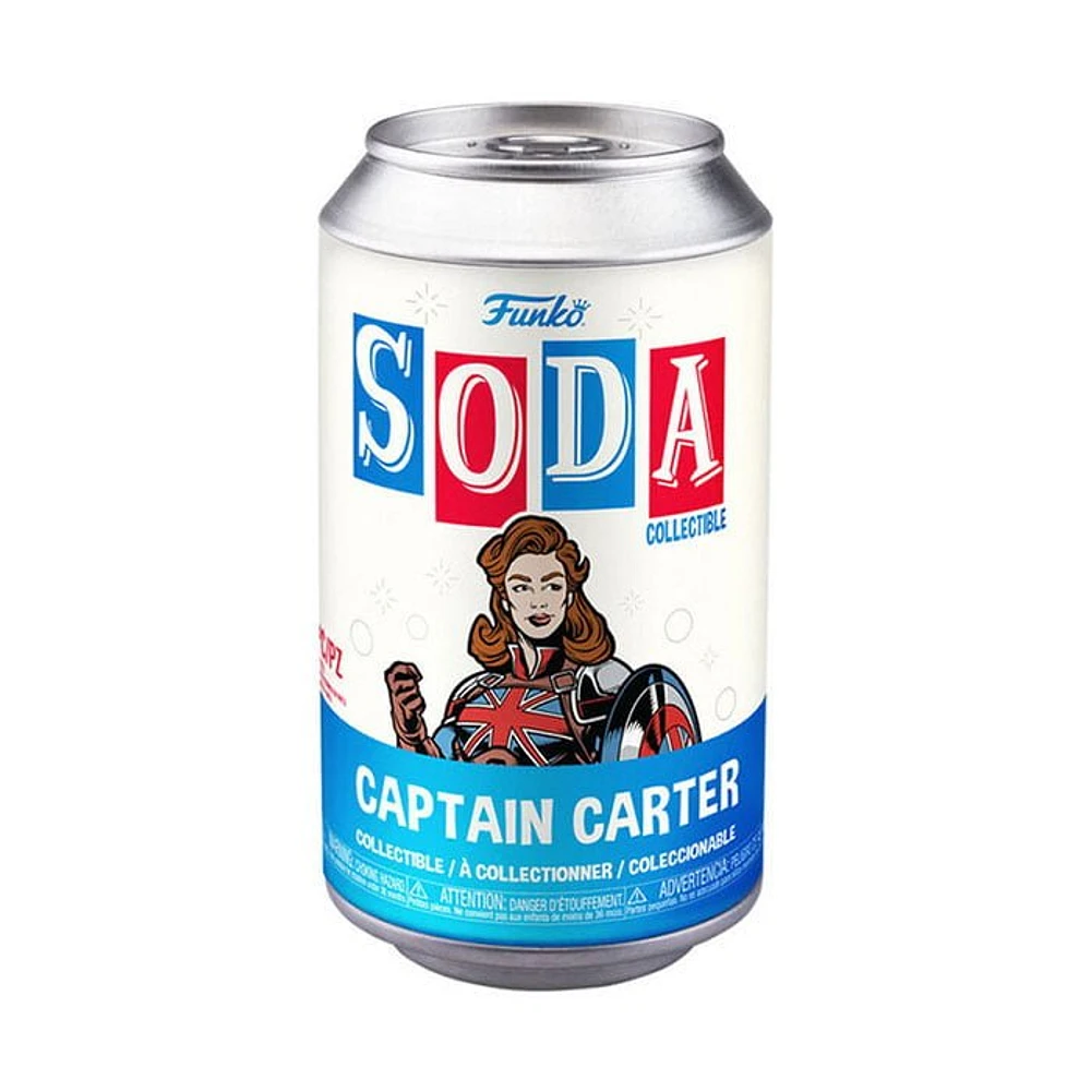 Funko Soda Marvel What If? Captain Carter (Styles May Vary)