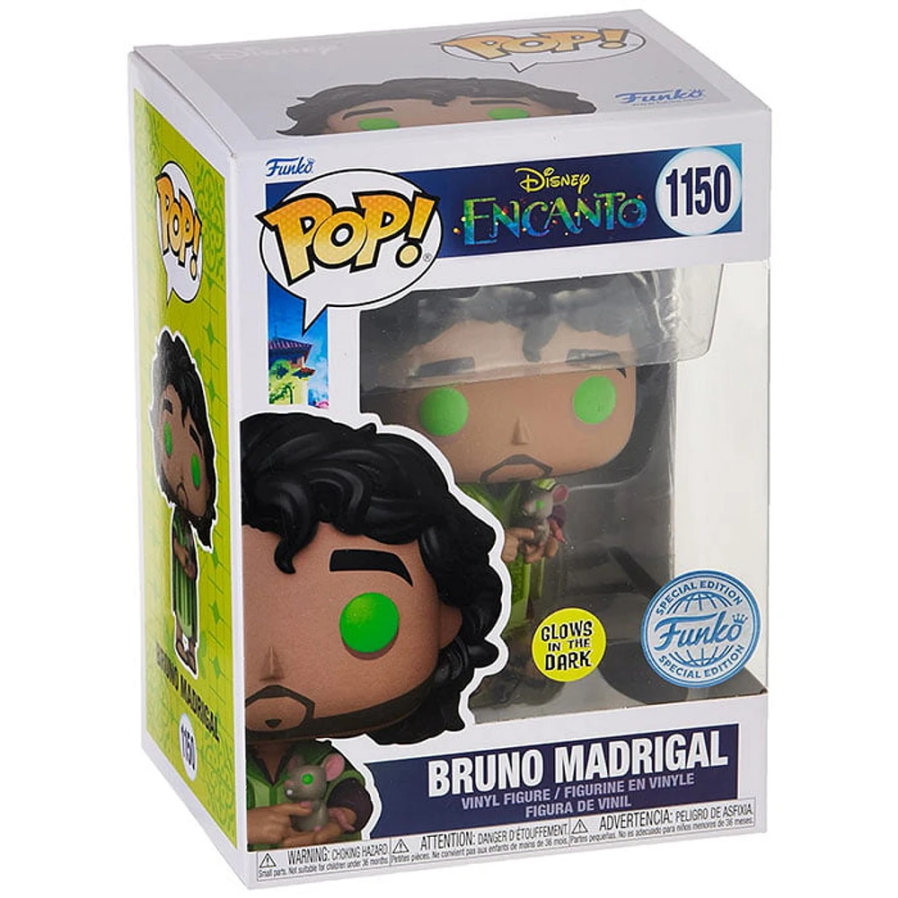 Funko Pop! Disney Encanto Bruno Madrigal Glows in The Dark