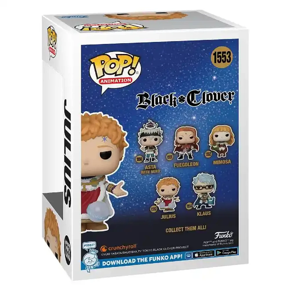 Funko Pop! Black Clover W3 Julius