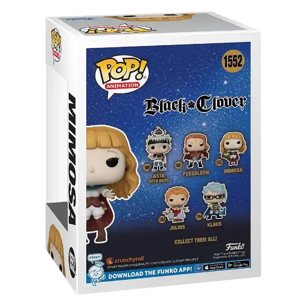 Funko Pop! Black Clover W3 Mimosa