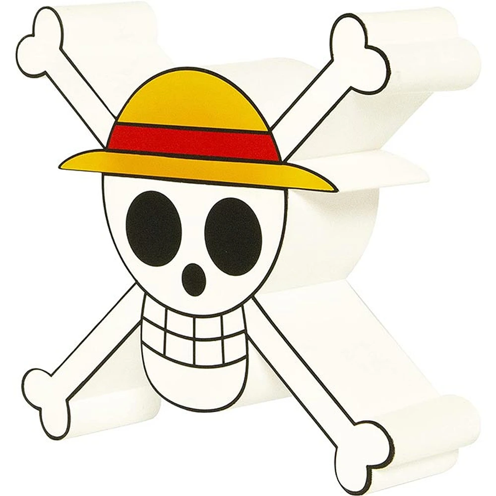 ABYSTYLE One Piece Anime 3D Straw Hat Jolly Roger Skull