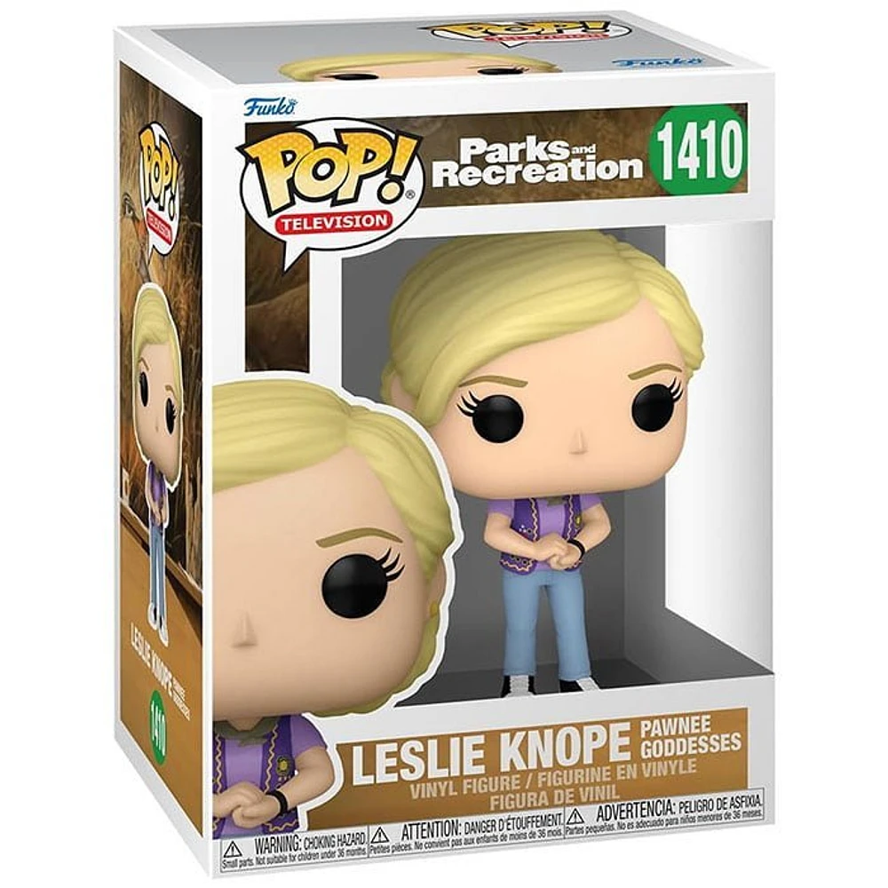 Funko Pop! Leslie Knope Pawnee Goddesses TV Parks and Recreation