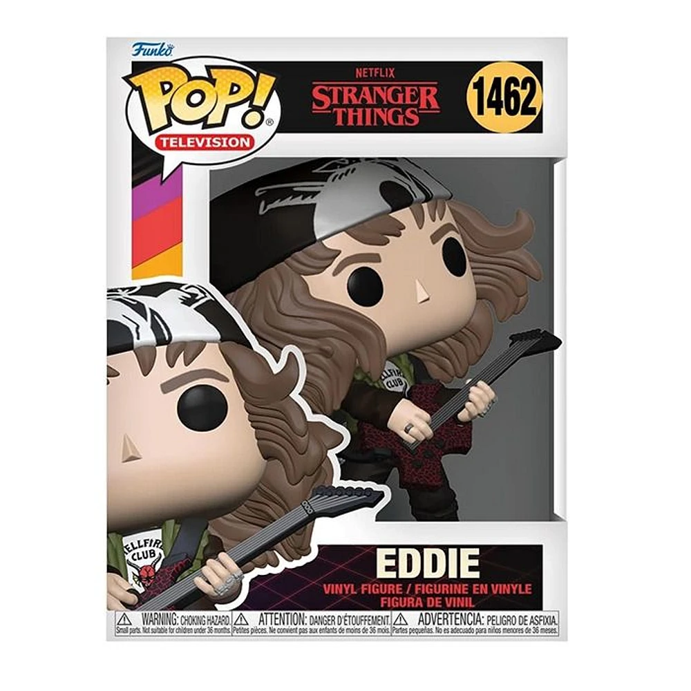 Funko Pop! Eddie With Guitar From Stranger Things