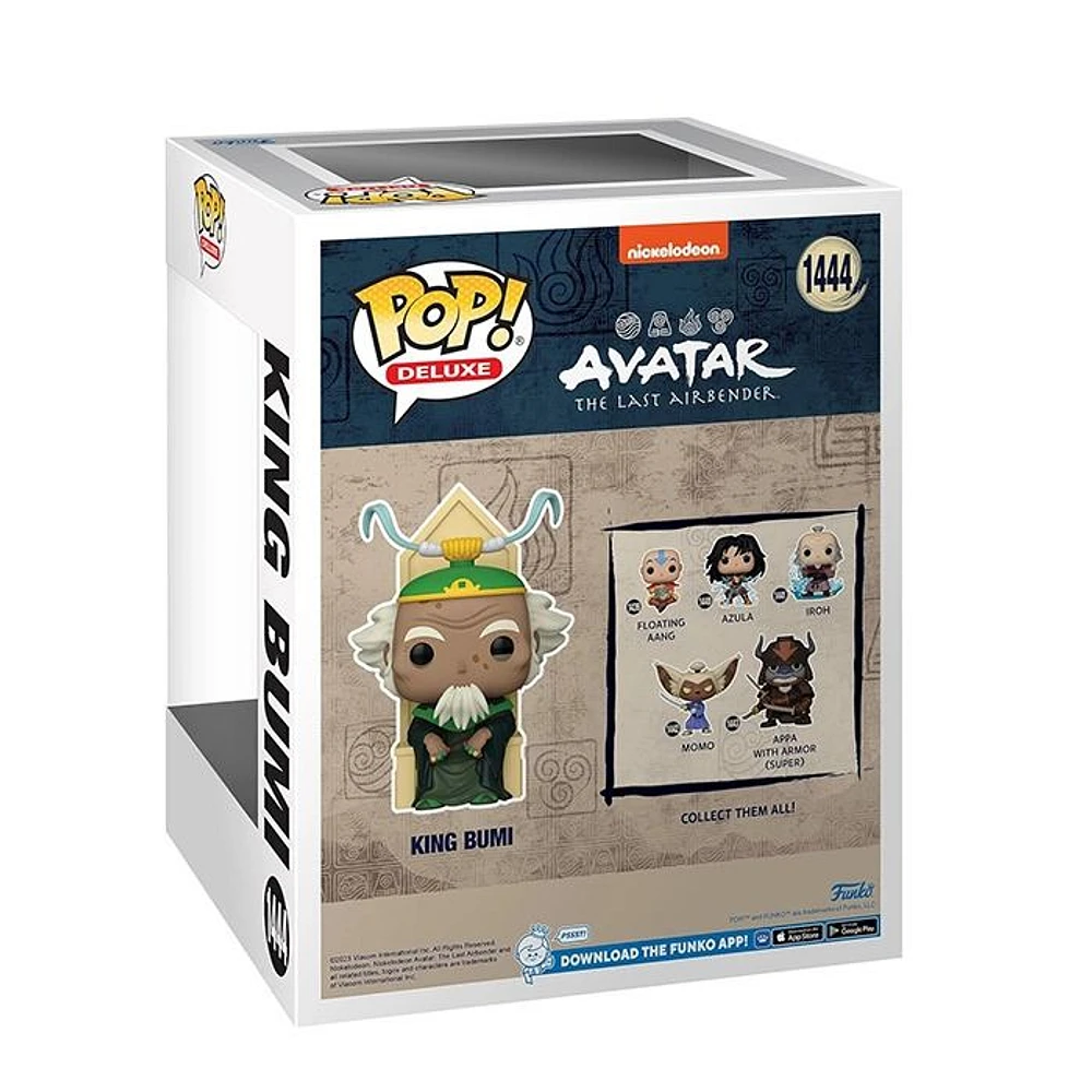 Funko Pop! Deluxe King Bumi On Throne From Avatar