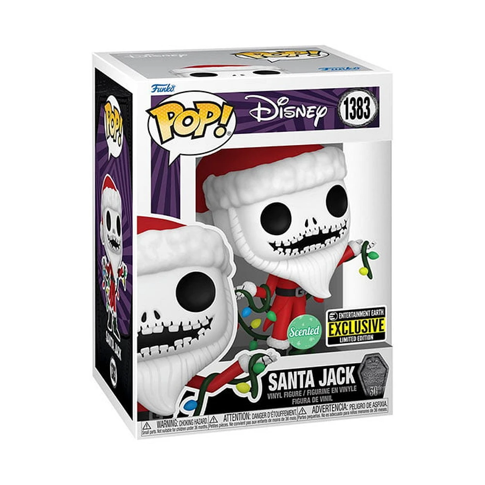 Funko Pop! Santa Jack Scented Nightmare Before Christmas 30th Anniversary