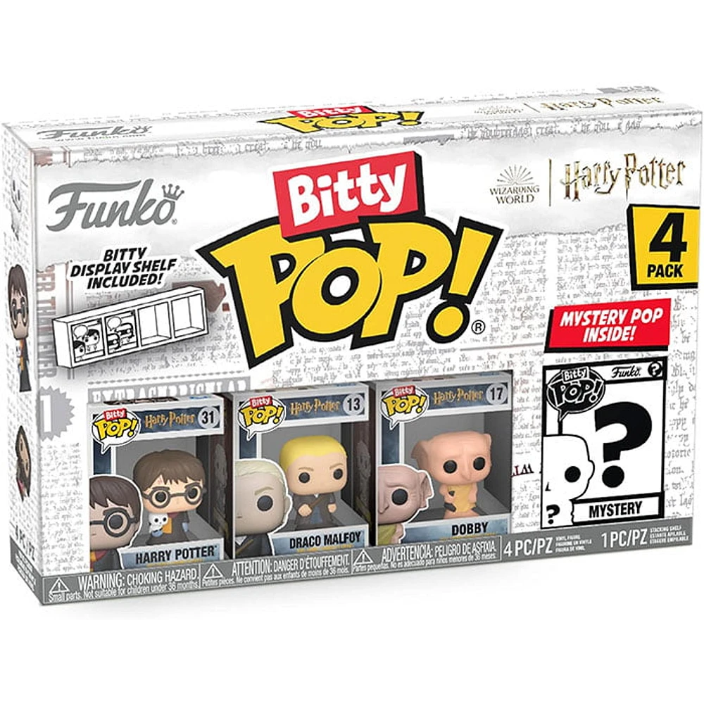 Funko Bitty Pop!! Harry Potter Mini Collectible Toys 4-Pack Series 3