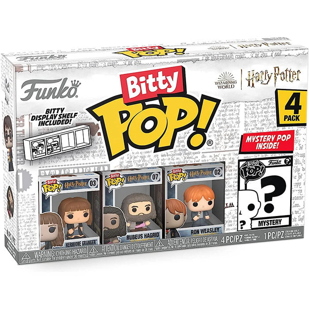 Funko Bitty Pop!! Harry Potter Mini Collectible Toys 4-Pack Series 2