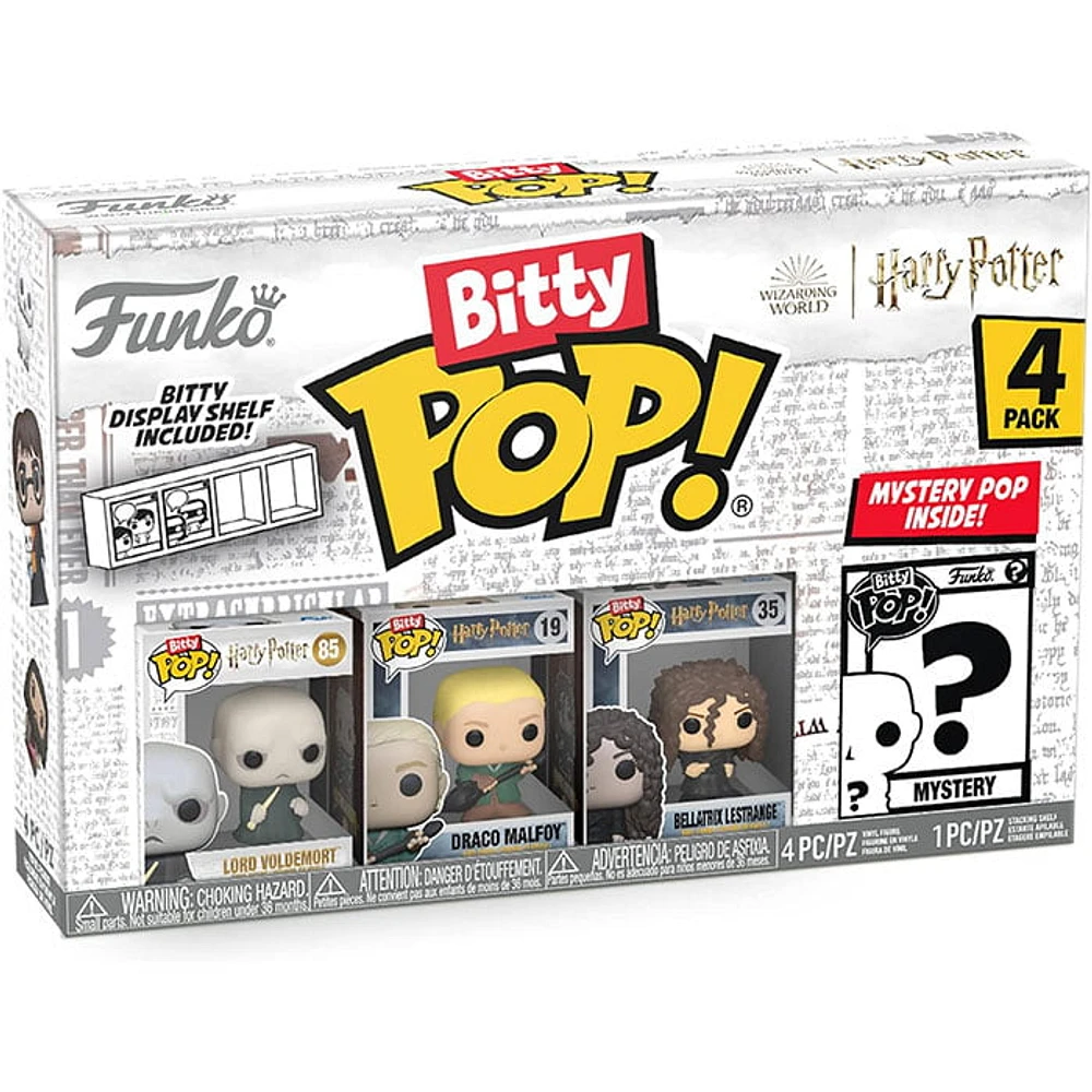 Funko Bitty Pop!! Harry Potter Mini Collectible Toys 4-Pack Series 1