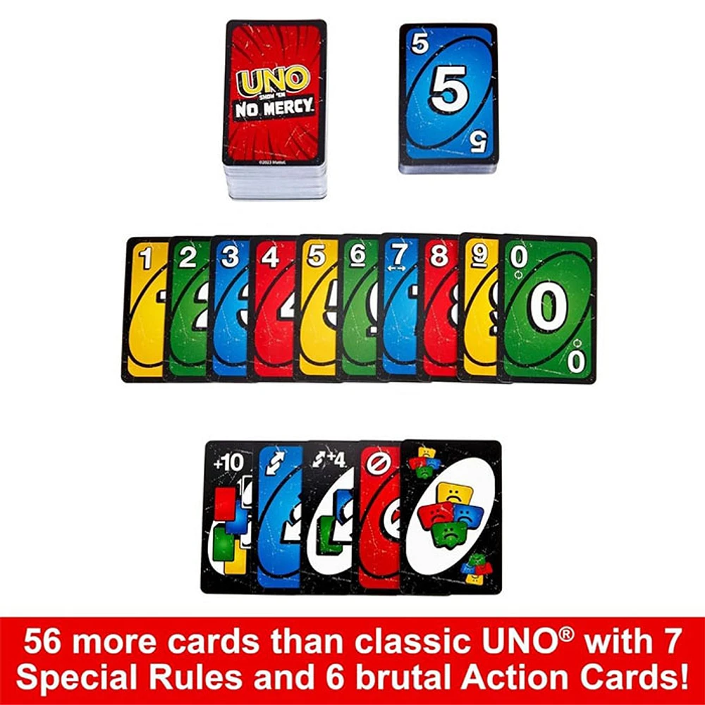 Mattel Games UNO Show ‘em No Mercy Card Game