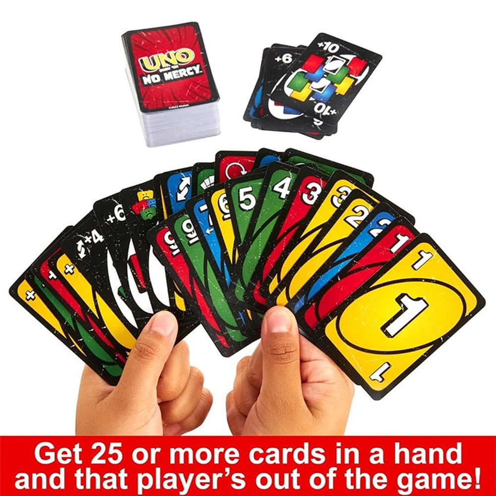 Mattel Games UNO Show ‘em No Mercy Card Game