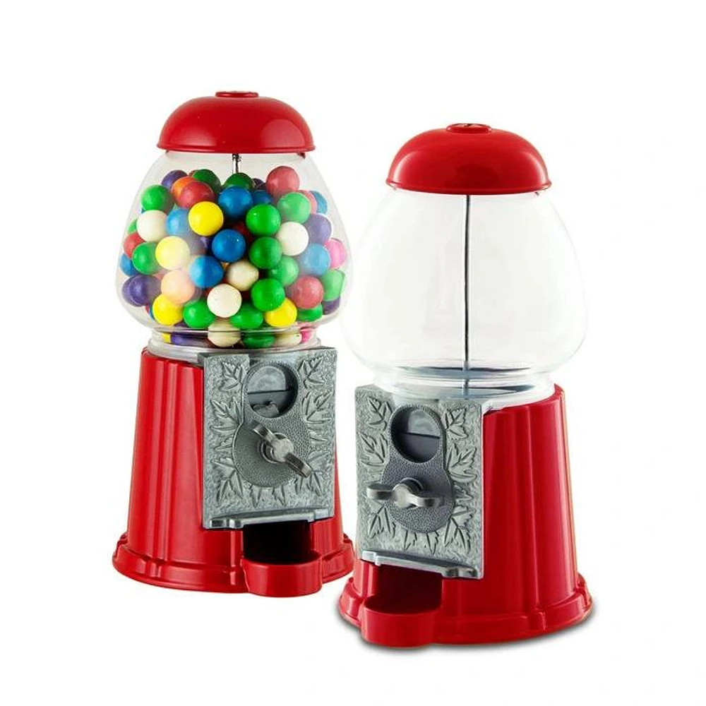 Tradeopia 9-inch Coin Free Gumball Machine Fashioned Metal (Gum Balls Not Included)