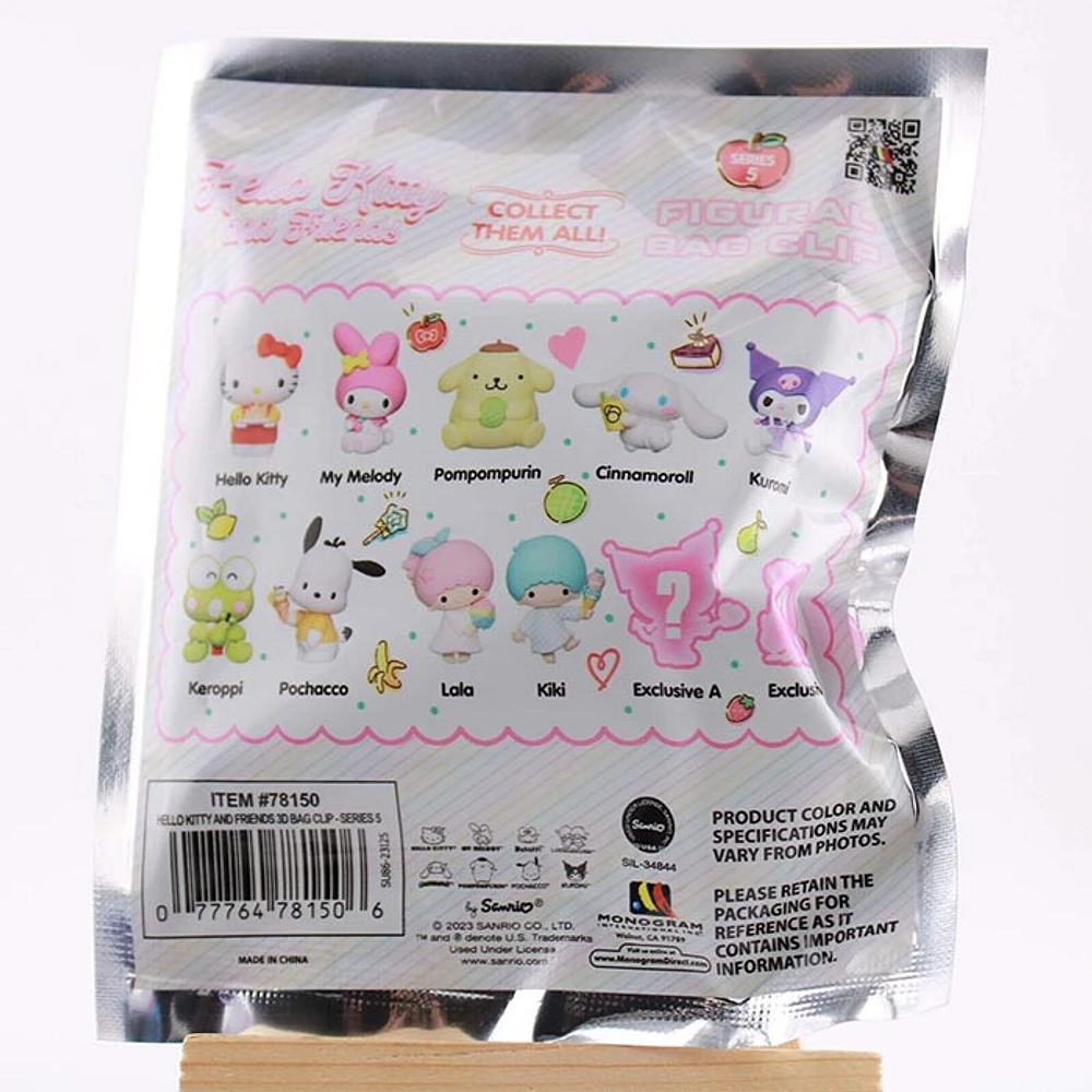 Hello Kitty and Friends Series 5 – 3D Blind Bag Keychain