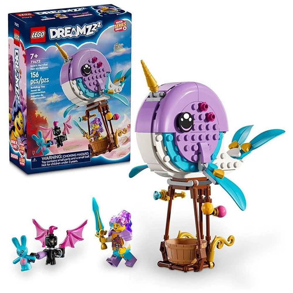 LEGO DREAMZzz Izzie s Narwhal Hot Air Balloon Deep Sea Animal Toy