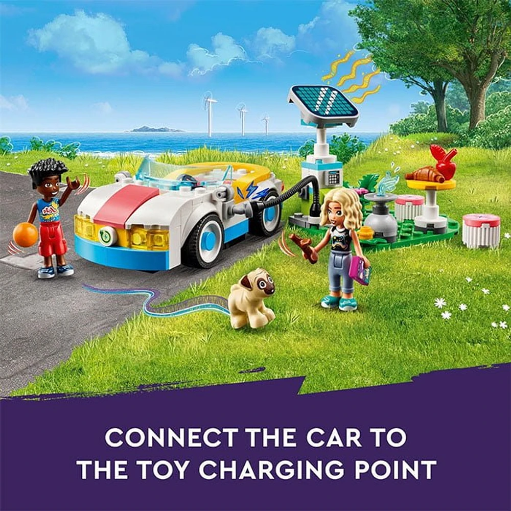 LEGO Friends Electric Car and Charger Building Toy