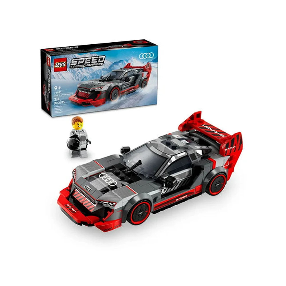 LEGO Speed Champions Audi S1 e-tron quattro Race Car – 274 Pieces