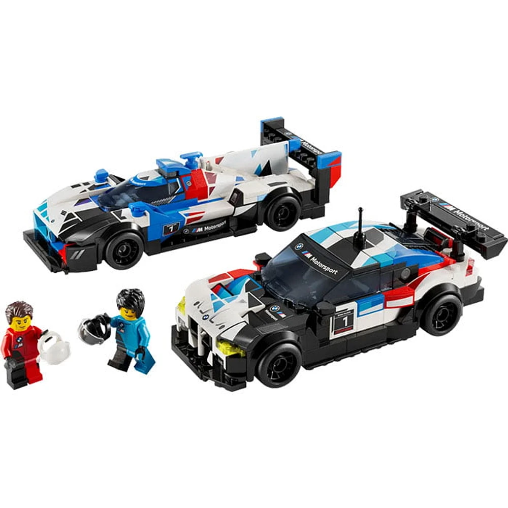 LEGO Speed Champions BMW M4 GT3 And BMW M Hybrid V8 Race Cars – 676 Pieces