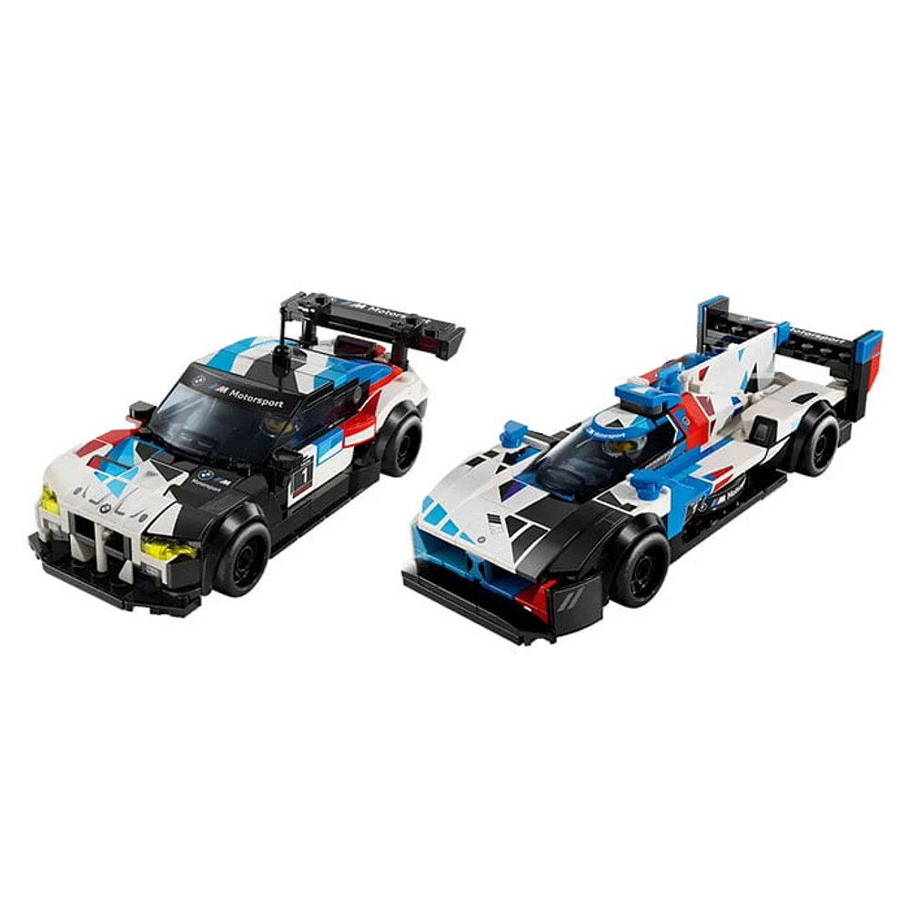 LEGO Speed Champions BMW M4 GT3 And BMW M Hybrid V8 Race Cars – 676 Pieces