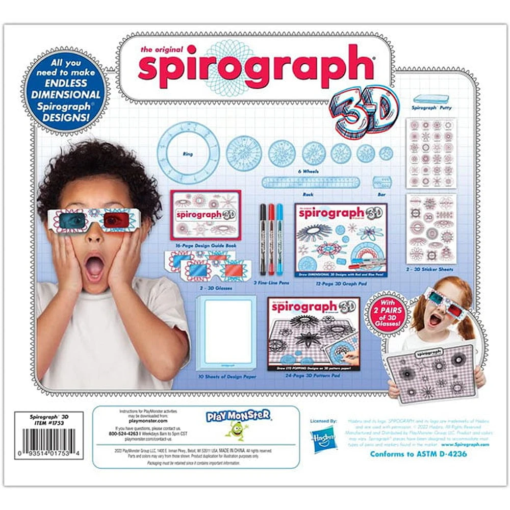 Spirograph 3D Create Stunning 3D Designs with the Timeless Classic