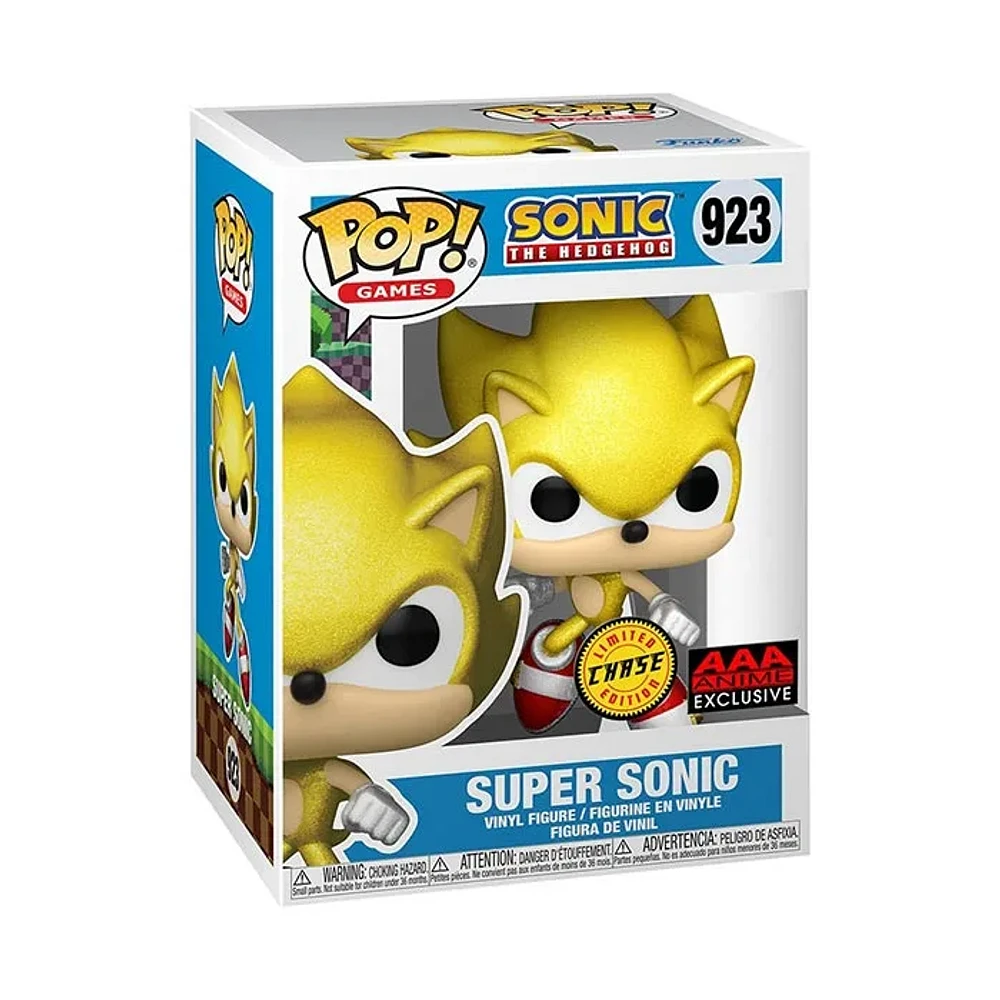 Funko Pop! Sonic the Hedgehog Super Sonic Chase Edition