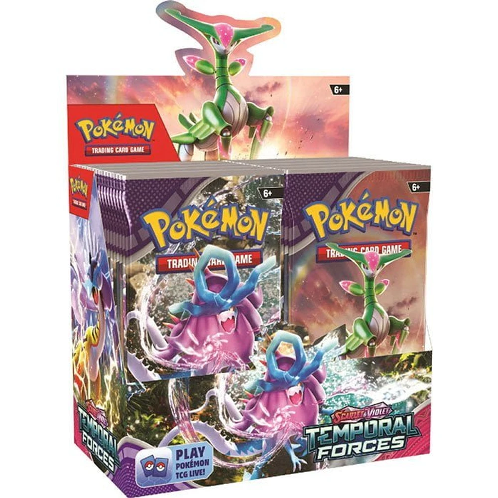 Pokemon Scarlet and Violet 05 Temporal Forces Booster