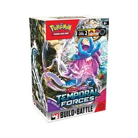 Pokemon TCG Scarlet and Violet 5 Temporal Forces Build and Battle Box Display