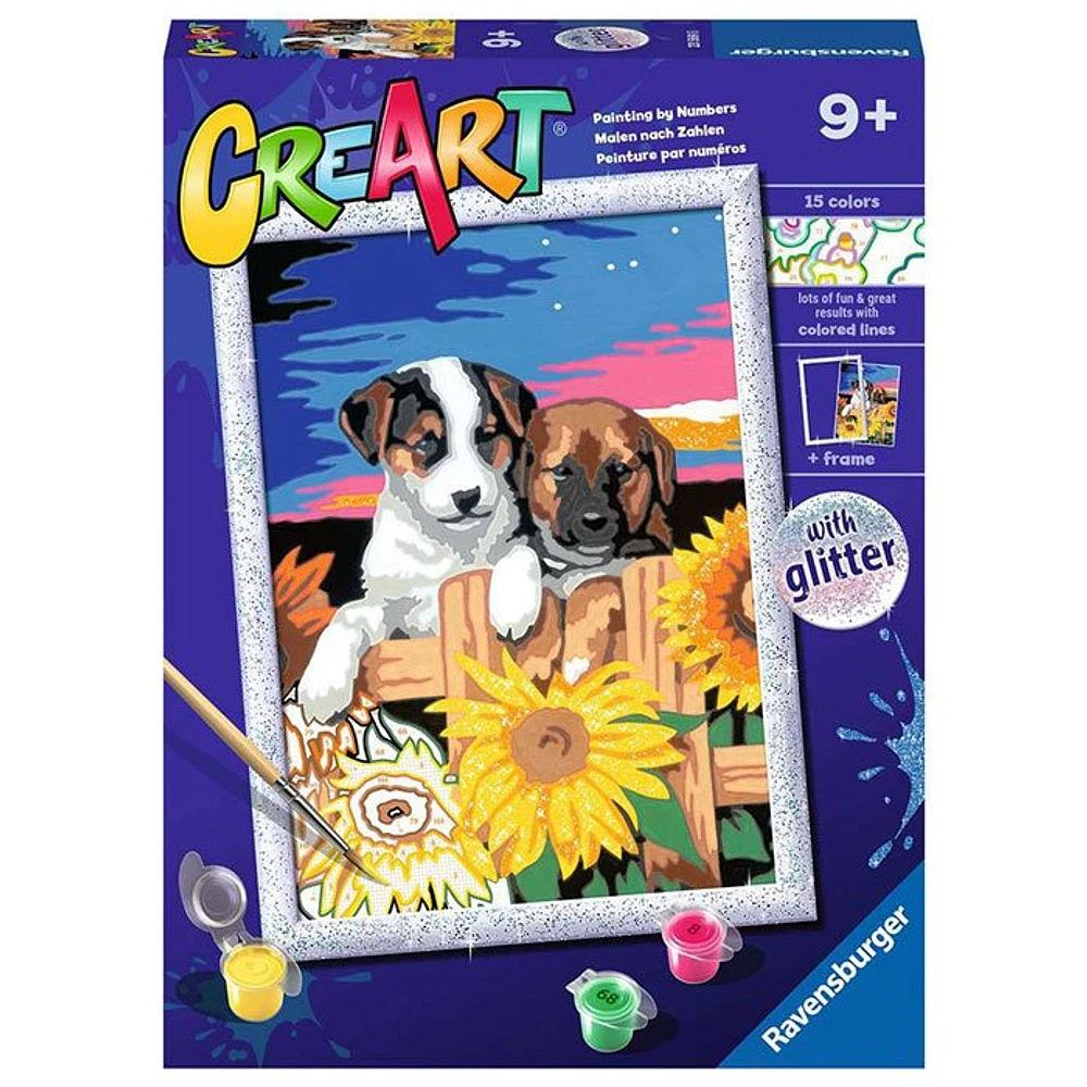 Ravensburger Creart Kids Sunset Paw-fection