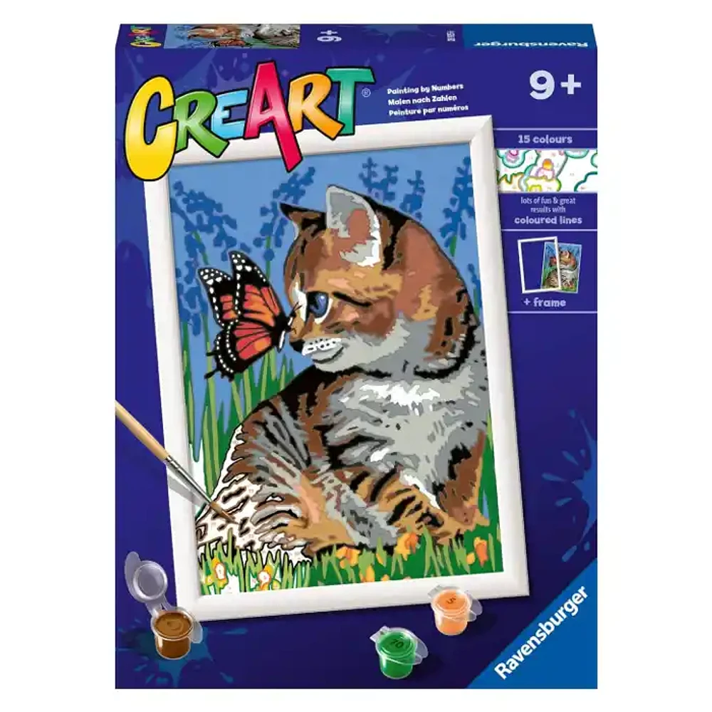 Ravensburger CreArt Animal Best Friends Paint with Frame