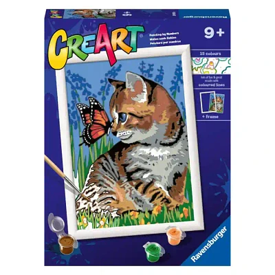 Ravensburger CreArt Animal Best Friends Paint with Frame