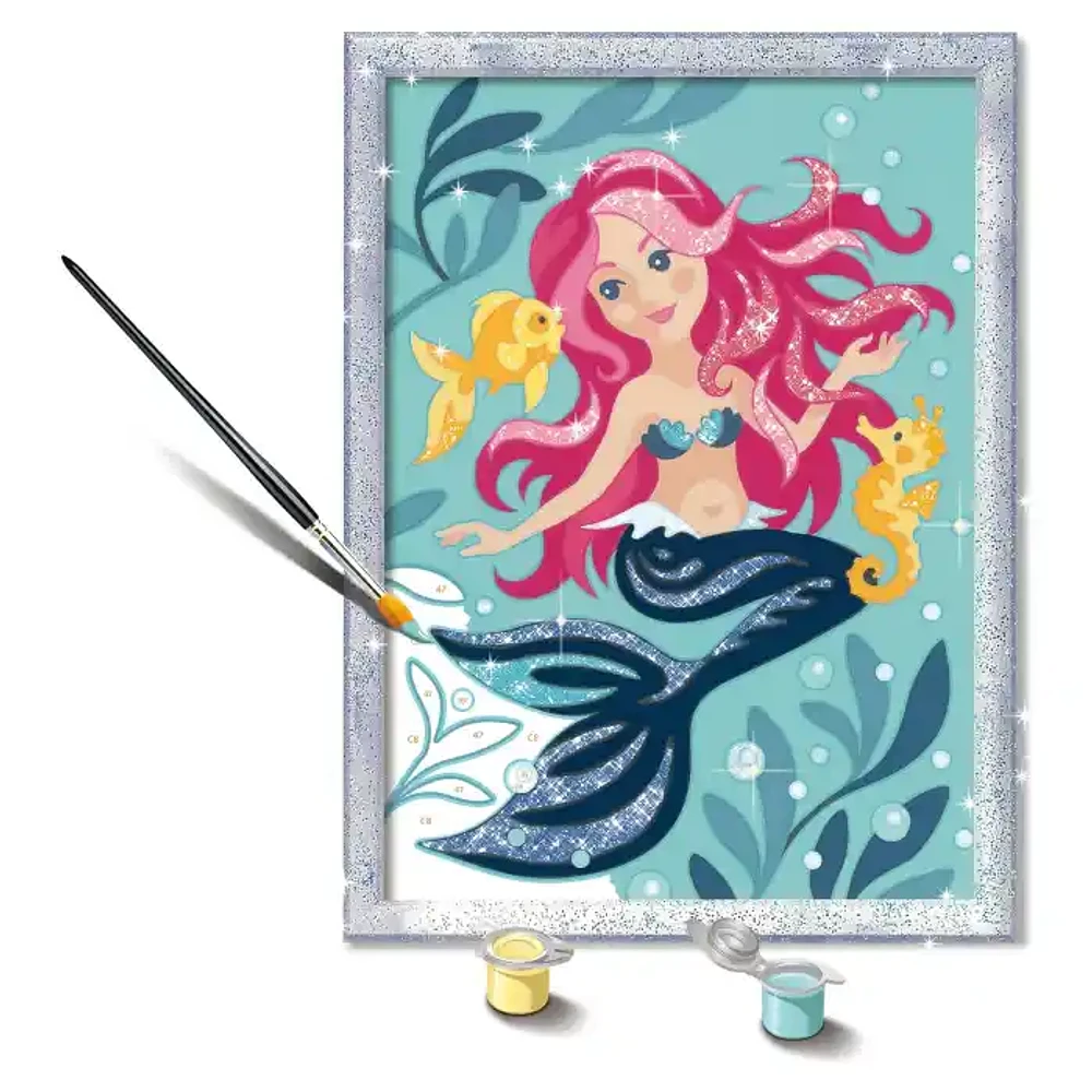 Ravensburger CreArt Enchanting Mermaid Paint with Frame