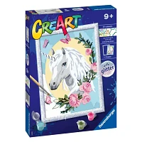 Ravensburger CreArt Unicorn Portrait Paint with Frame