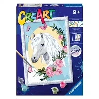 Ravensburger CreArt Unicorn Portrait Paint with Frame