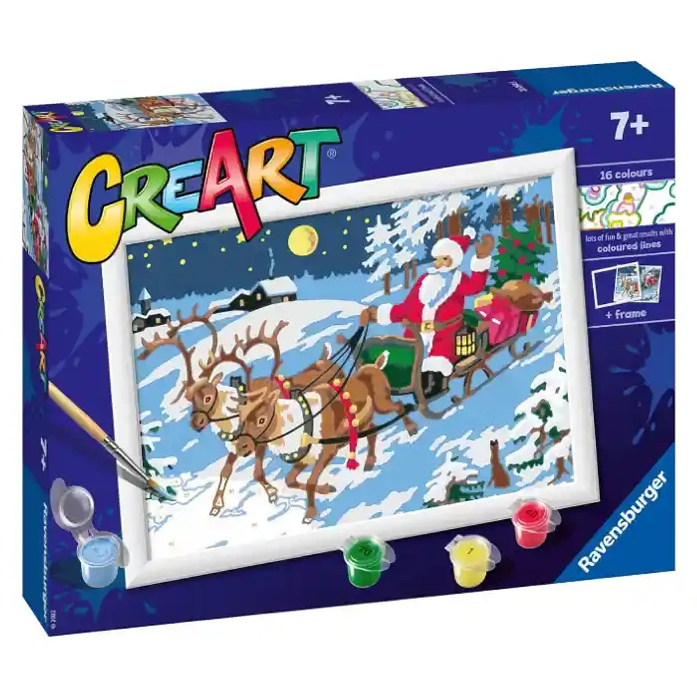 Ravensburger CreArt The Night Before Christmas Paint with Frame