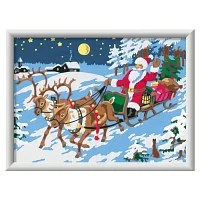 Ravensburger CreArt The Night Before Christmas Paint with Frame