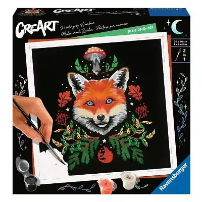 Ravensburger CreArt Pixie Cold Fox Paint