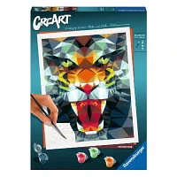 Ravensburger CreArt Polygon Tiger Paint