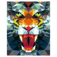 Ravensburger CreArt Polygon Tiger Paint