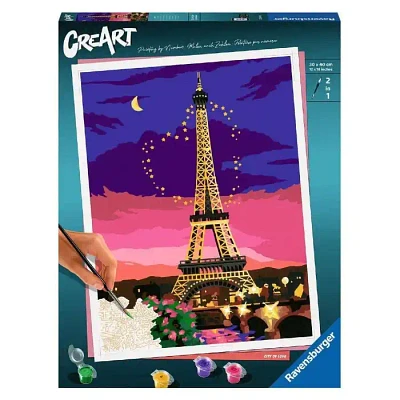 Ravensburger CreArt City of Love Paint