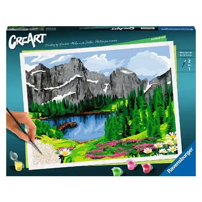 Ravensburger CreArt Premium le Dolomiti Mountain View Paint