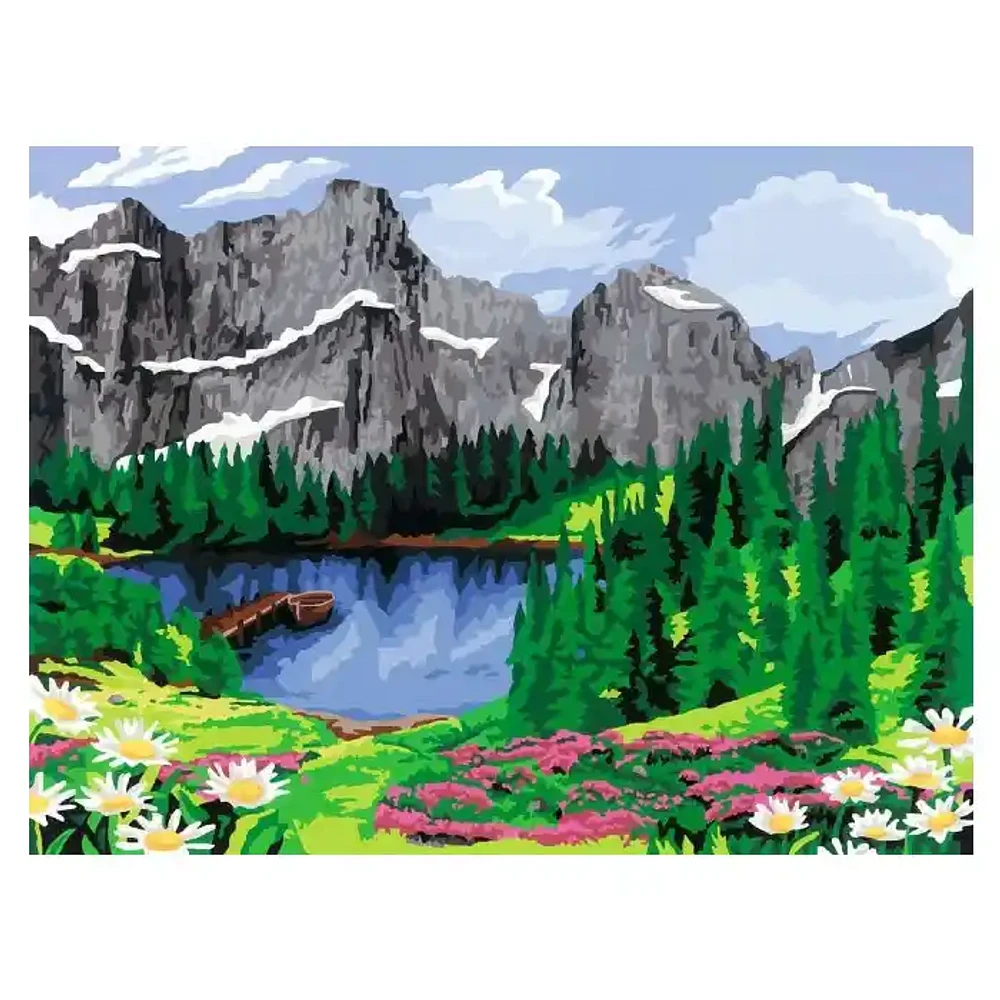 Ravensburger CreArt Premium le Dolomiti Mountain View Paint