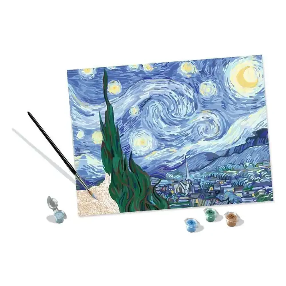 Ravensburger CreArt Vincent Van Gogh Starry Night Paint