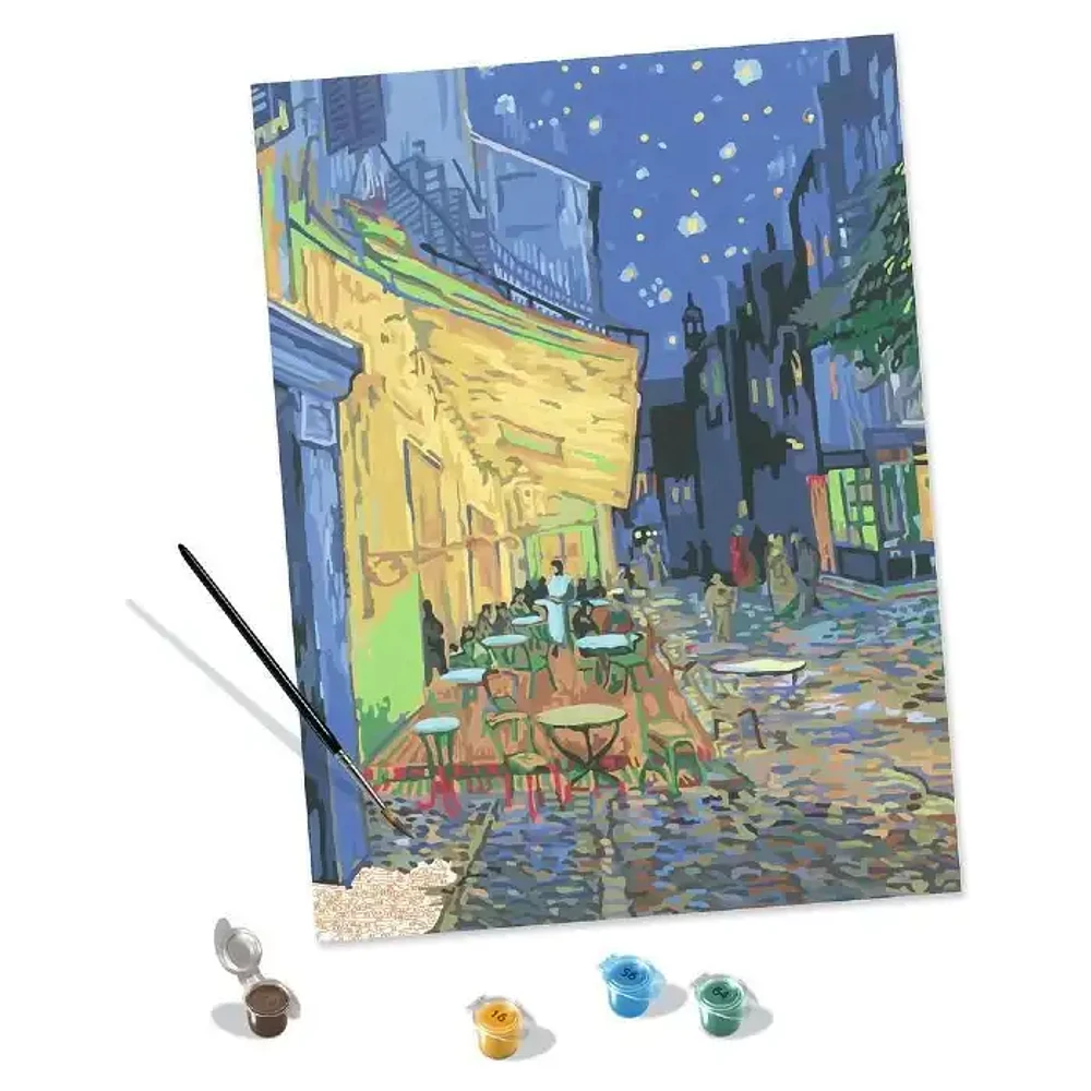 Ravensburger CreArt Vincent Van Gogh Café Terrace at Night Paint