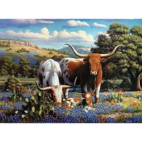 Ravensburger Loving Longhorns 500 Pieces Jigsaw Puzzle