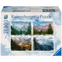 Ravensburger Neuschwanstein Castle Through the Seasons 18000 Pieces Jigsaw Puzzle