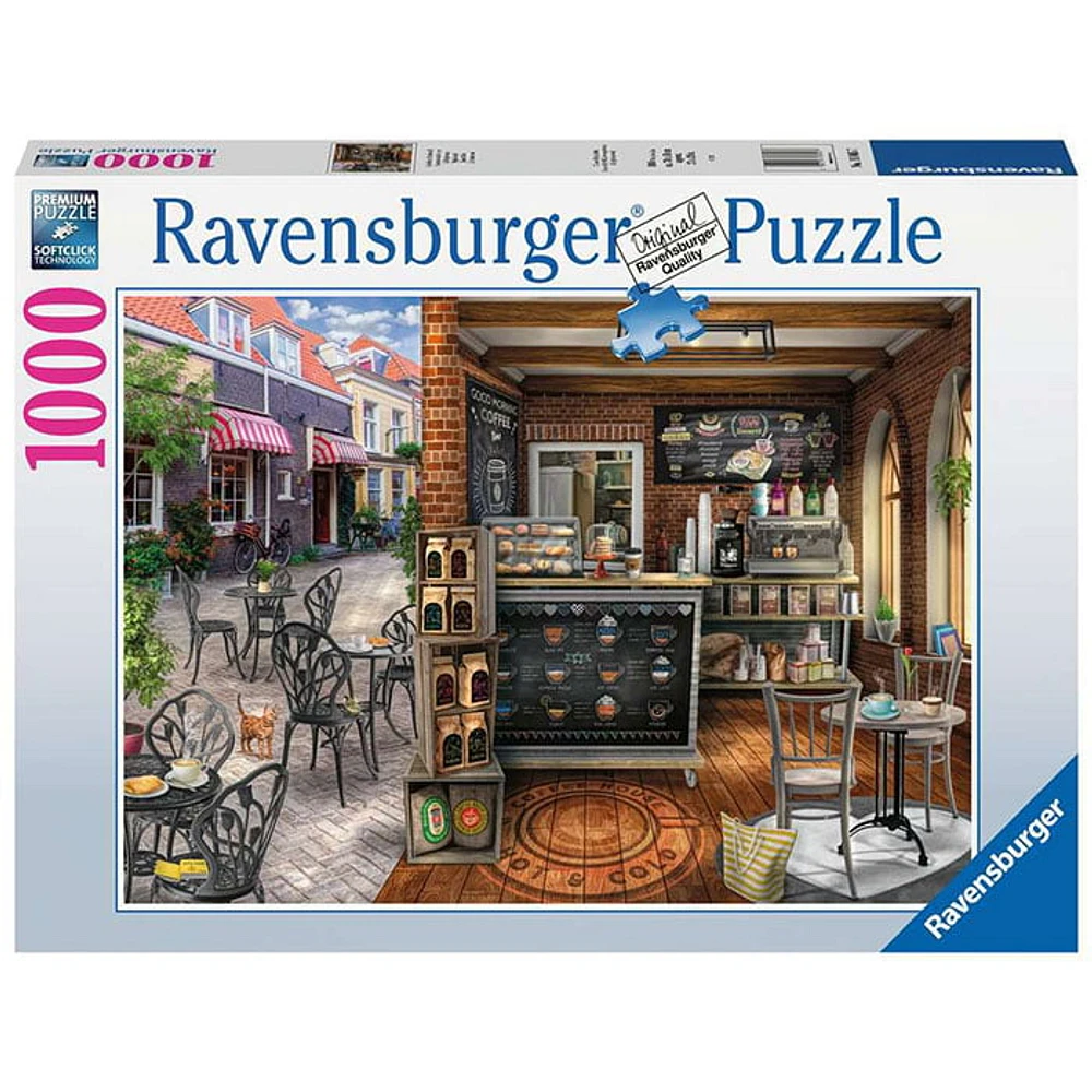 Ravensburger Quaint Cafe 1000 Pieces Jigsaw Puzzle